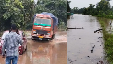 “बस्तर में बाढ़ से तीन राज्यों का संपर्क टूटा, राहत कैंप में शिफ्ट हो रहे लोग”