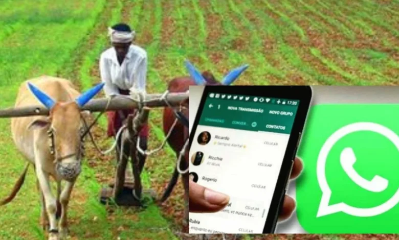 Kisan Whatsapp Group ,बनाकर पटवारी दे रहे हर योजना की जानकारी