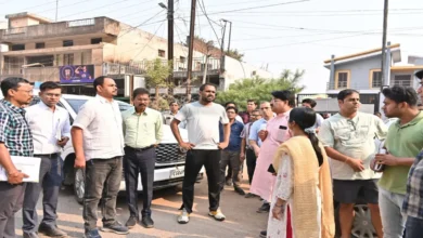 धमतरी में जल्द बनेगा हाईटेक बस स्टैंड, कलेक्टर और महापौर ने किया स्थल निरीक्षण