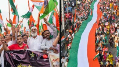 लाल चौक पर निकली भव्य तिरंगा यात्रा, कश्मीरियों ने देशभक्ति के जज्बे के साथ दिखाया एकता का संदेश –