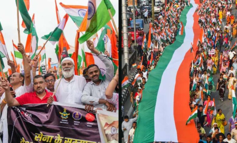 लाल चौक पर निकली भव्य तिरंगा यात्रा, कश्मीरियों ने देशभक्ति के जज्बे के साथ दिखाया एकता का संदेश – लाल चौक पर निकली भव्य तिरंगा यात्रा, कश्मीरियों ने देशभक्ति के जज्बे के साथ दिखाया एकता का संदेश –