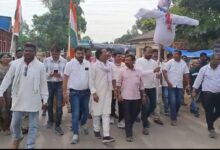 कर्नल सोफिया पर विवादित टिप्पणी: मंत्री विजय शाह के पुतले जलाकर कांग्रेस का तीखा विरोध प्रदर्शन –