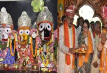 रायपुर में जगन्नाथ रथ यात्रा महोत्सव: राज्यपाल डेका और मुख्यमंत्री साय ने निभाई ‘छेरा-पहरा’ की पवित्र रस्म