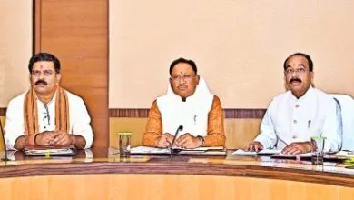मुख्यमंत्री विष्णु देव साय की विभागीय बैठकें –