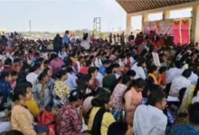 एनएचएम कर्मचारियों का नवा रायपुर में विशाल प्रदर्शन: नियमितीकरण सहित 10 मांगों को लेकर 16,000 स्वास्थ्यकर्मी करेंगे विधानसभा का घेराव