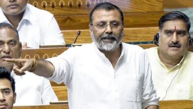 चिदंबरम के बयान पर निशिकांत दुबे का हमला: “कांग्रेस अब देशद्रोही संगठन बन गई है”
