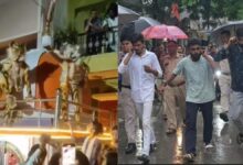 मुहर्रम जुलूस के दौरान मंदिर की छत पर ‘शेर नाच’ करने वाले 2 युवक गिरफ्तार, हिंदू संगठनों के कड़े विरोध के बाद पुलिस की कार्रवाई