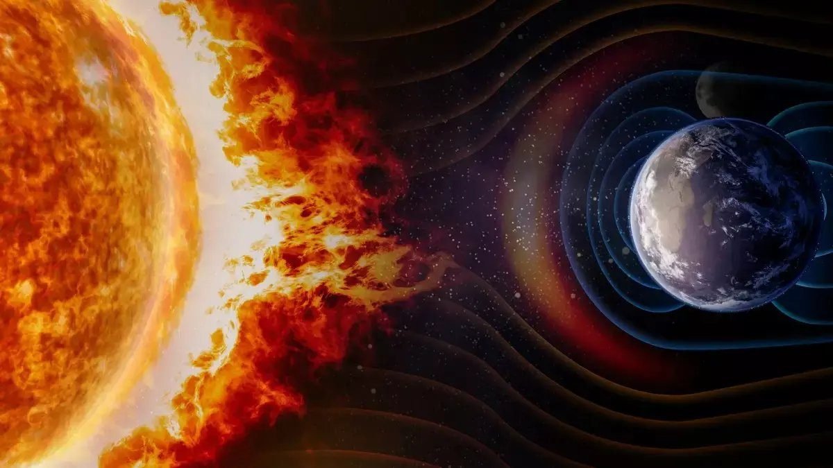 Powerful explosion on the Sun
