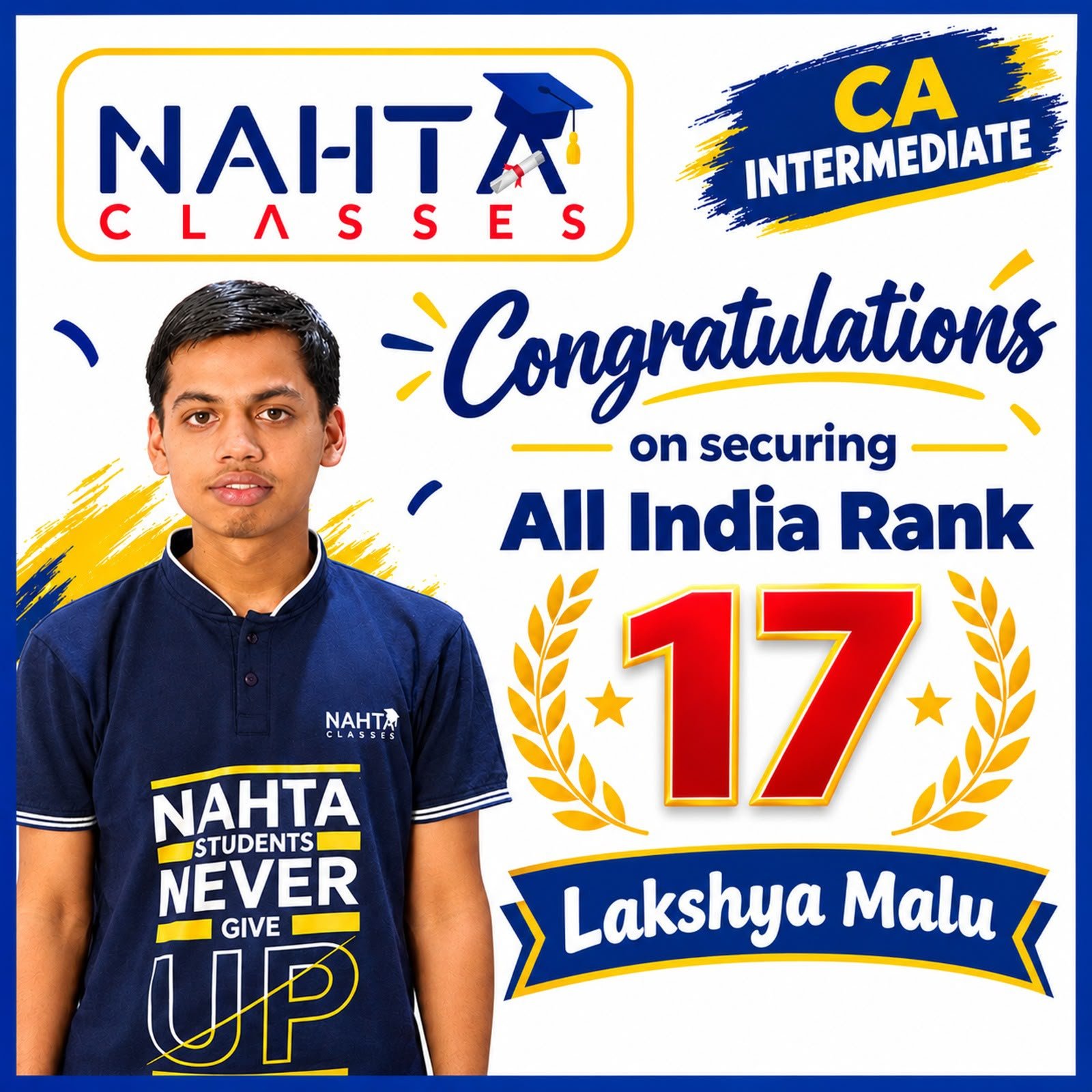 🏆 NAHTA Classes ने रचा फिर से इतिहास!